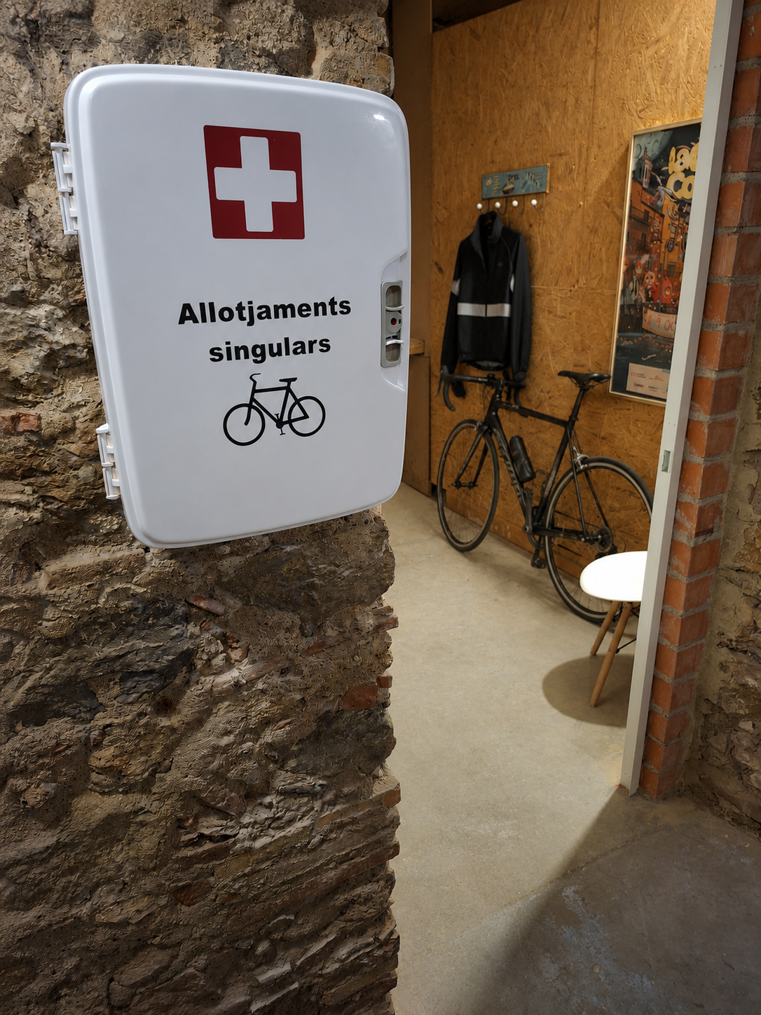 Entrada a l’espai ciclista